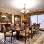 Spanish Dining Table with Franchesca dining chairs