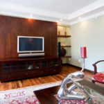 Novo Plasma stand TV units, Made from All African Mahogany